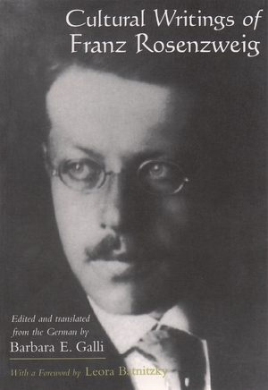 Cover for the book: Cultural Writings of Franz Rosenzweig