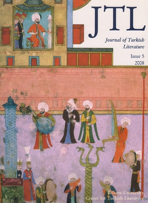 Cover for the book: Journal of Turkish Literature