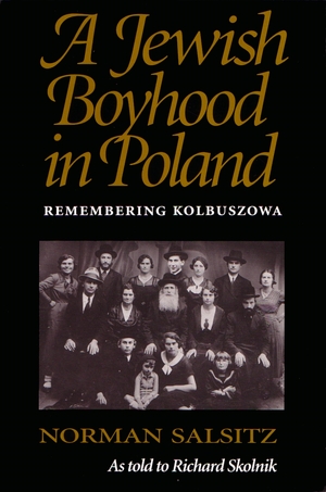 Cover for the book: Jewish Boyhood in Poland, A