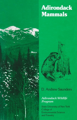 Cover for the book: Adirondack Mammals