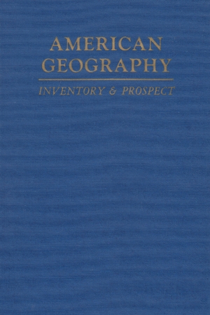 Cover for the book: American Geography