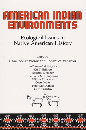 Cover for the book: American Indian Environments