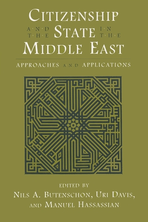 Cover for the book: Citizenship and the State in the Middle East