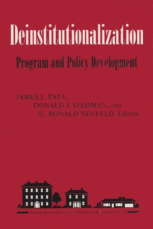 Cover for the book: Deinstitutionalization