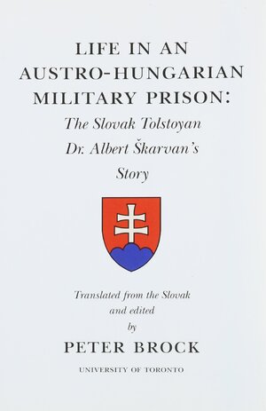 Cover for the book: Life in an Austro-Hungarian Military Prison