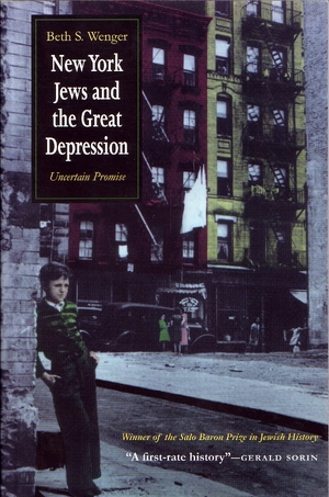 Cover for the book: New York Jews and Great Depression