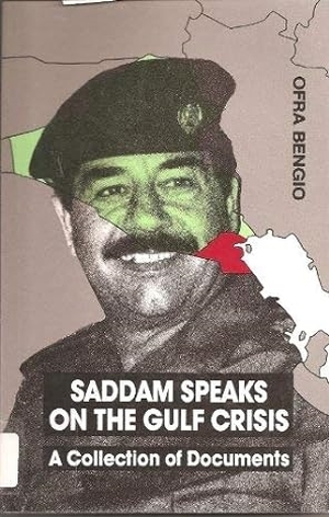 Cover for the book: Saddam Speaks On Gulf Crisis