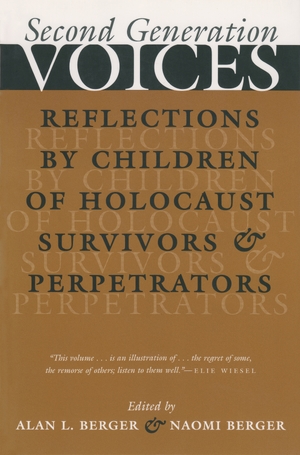 Cover for the book: Second Generation Voices