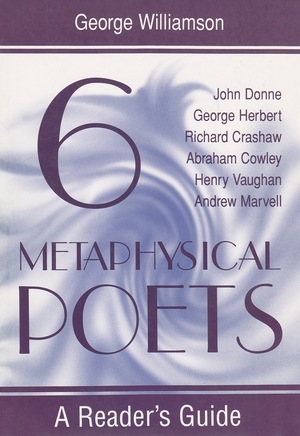 Cover for the book: Six Metaphysical Poets