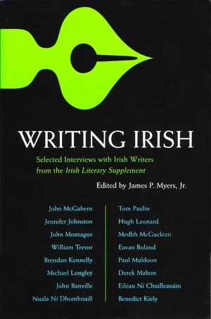 Cover for the book: Writing Irish