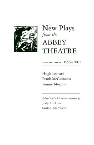 Cover for the book: New Plays from the Abbey Theatre
