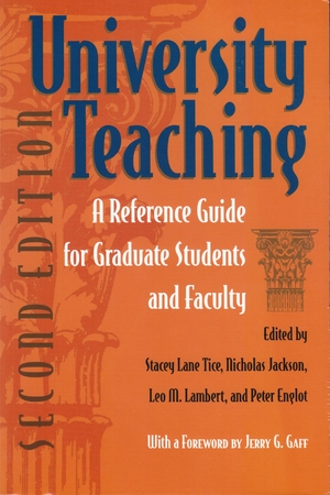 Cover for the book: University Teaching