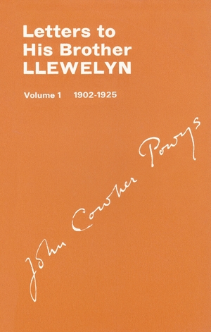 Cover for the book: Letters to His Brother Llewlyn