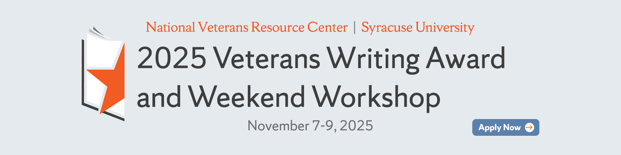 Veterans Writing Weekend Workshops