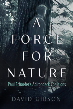 book cover for A Force for Nature: Paul Schaefer’s Adirondack Coalitions by David Gibson